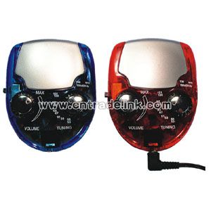 AM/FM two band radio with earphone