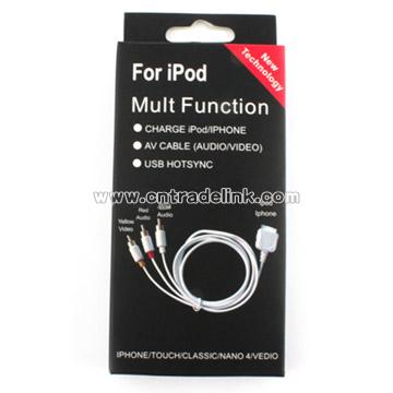 AV Cable for iPod