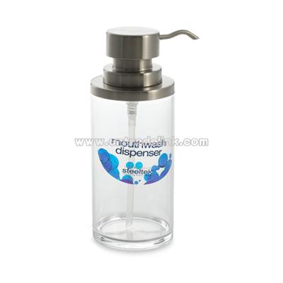 Acrylic Mouthwash Dispenser