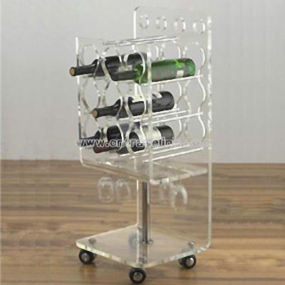 Acrylic Wine Display