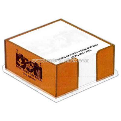 Acrylic note holder includes 300 non-adhesive sheets