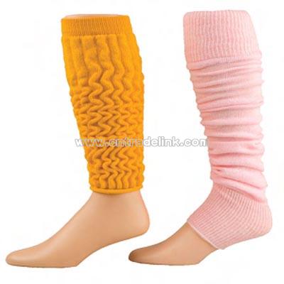Acrylic nylon leg warmer / dance sock