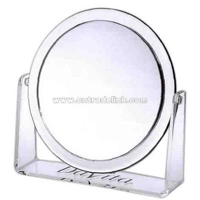 Acrylic vanity / magnifying (1X and 2X) mirror