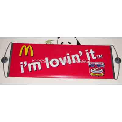 Adversting Flag Scroll