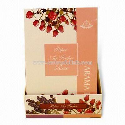 Air Freshener Scented Paper Card