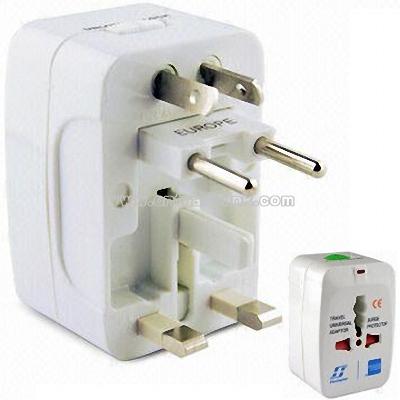 All-in-one Universal Travel Adapter with Surge Protection