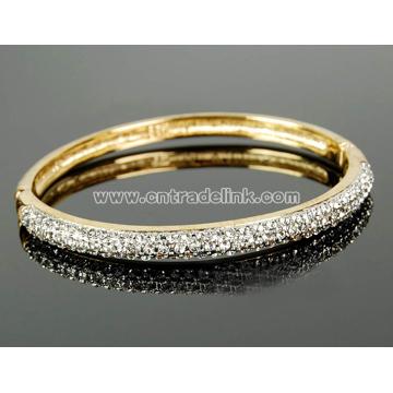 Alloy and rhinestone Bracelet