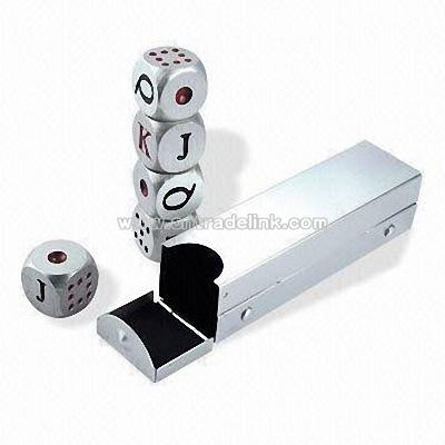 Aluminum Dice Set