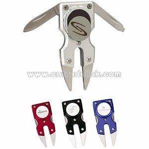Aluminum Divot Repair Tool