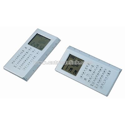 Aluminum Ruler Calendar Calculator
