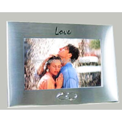 Aluminum photo frame