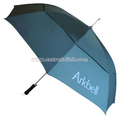 Aluminum shaft golf umbrella