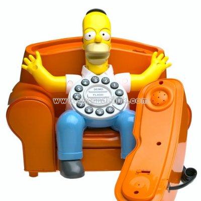 America Simpsons Annimated Phone