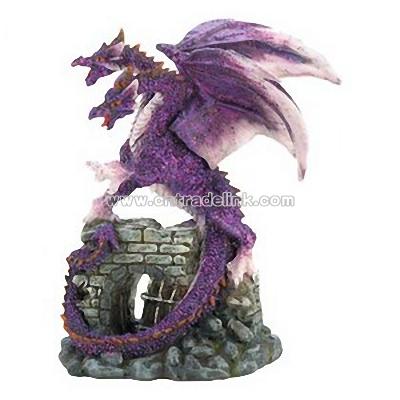 Amethyst Dragon Figurine