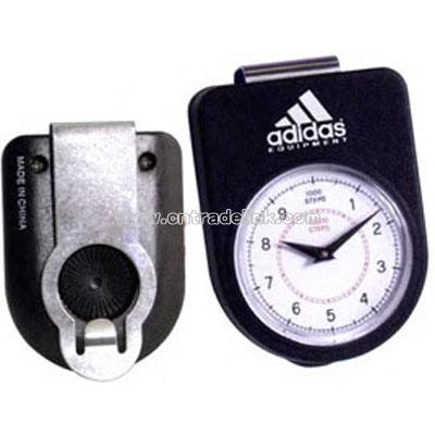 Analog waist clip pedometer