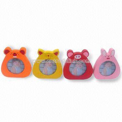 Animal Designs Magnet Wooden Photo Frame