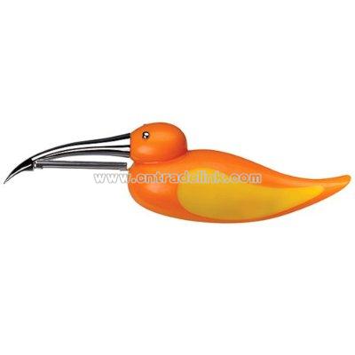 Animal House Bird Peeler - Orange/ Yellow