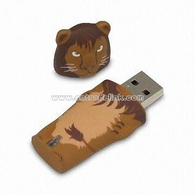 Animal-shaped Plastic USB Flash Drive