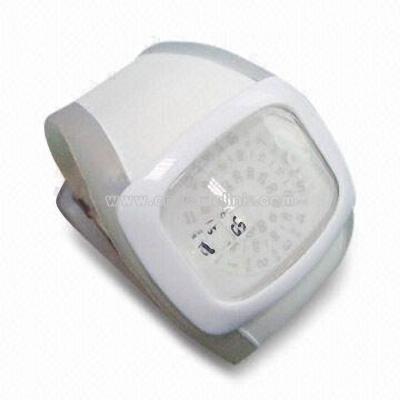 Anion Silicone Rubber Wristband Digital Watch in Single-color Design