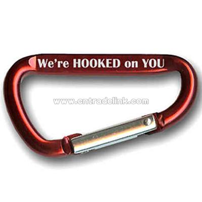 Anodized aluminum carabineer