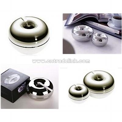 Apple Design Uno Ashtray Silver Small