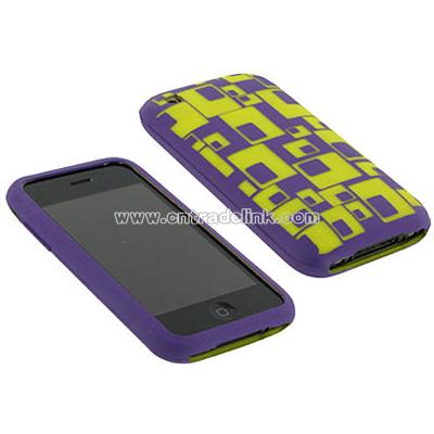 Apple iPhone 3G/ 3G S Window Design Silicone Case