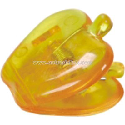 Apple shape plastic clip