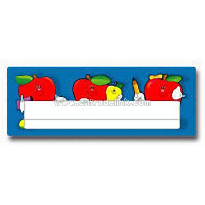 Apples Desk Nameplate