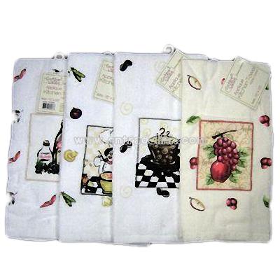 Applique Kitchen Towels