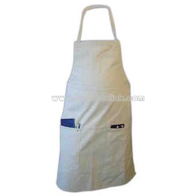 Apron made of 100% organic cotton