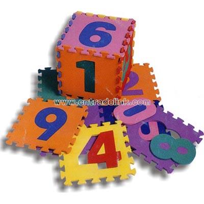 Arabic Numbers 0-9 EVA Puzzle