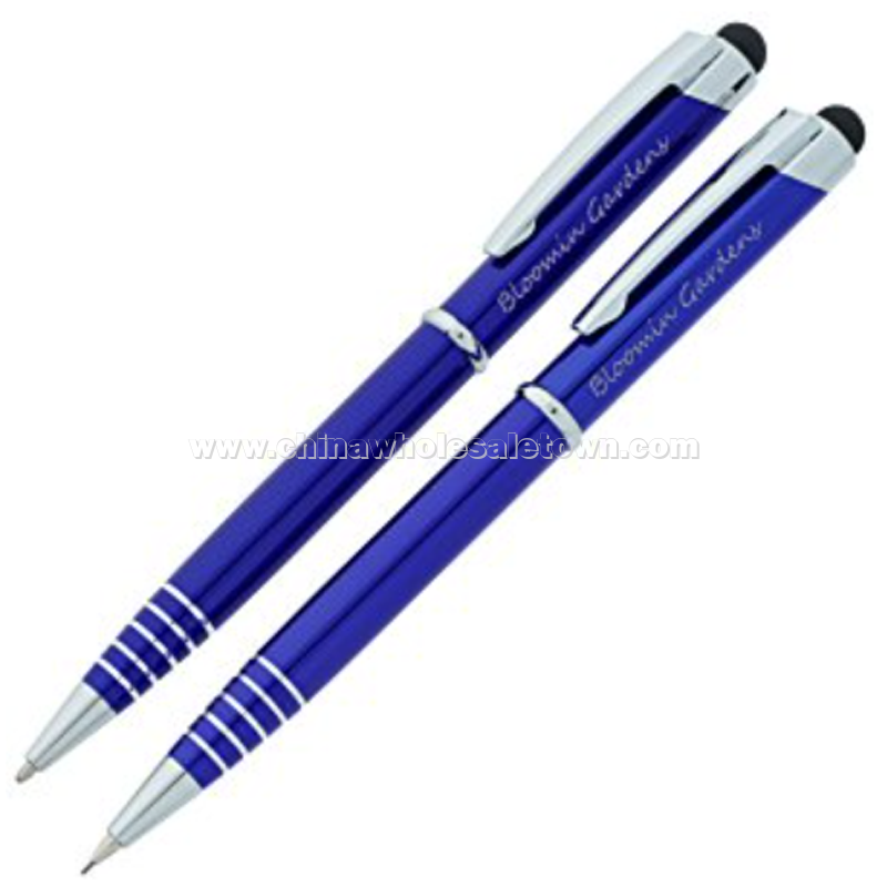 Aria Twist Metal Pen & Pencil Set