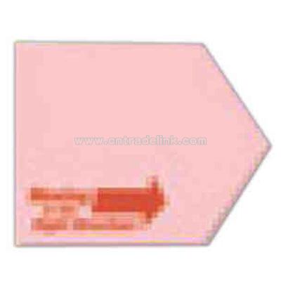 Arrow Shaped Post-it (R) - Die cut note