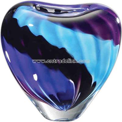 Artful award vase