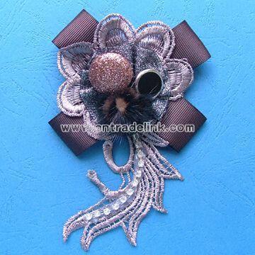 Artificial Flower Brooch