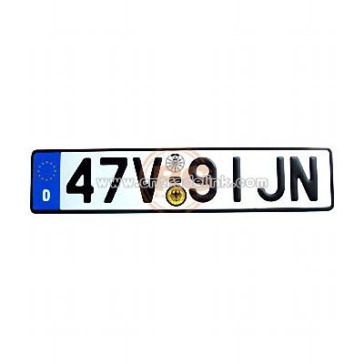 Auto Number Plate
