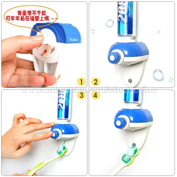 Auto Squeezing Toothpaste Device