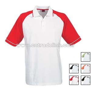 BASIC SYDNEY RAGLAN POLO SHIRTS