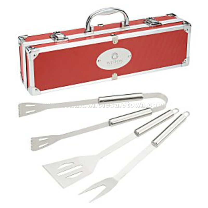 BBQ Set in Aluminum Case