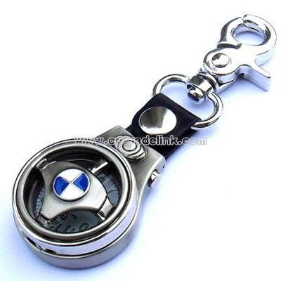 BMW Car Watch Clock Keychain Keyring Key chain Key ring Novelty