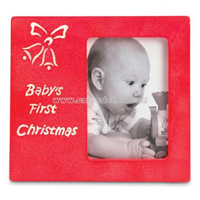 Babys First Christmas Picture Frame