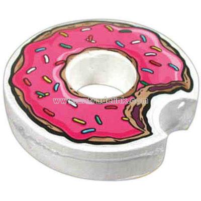 Bagel shaped with bite compressed t-shirt