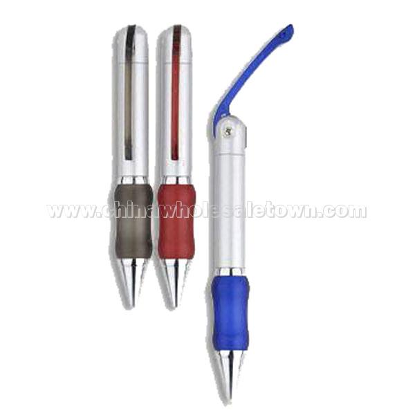 Ballpoint Pen with Adjustable Clip