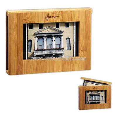 Bamboo photo album