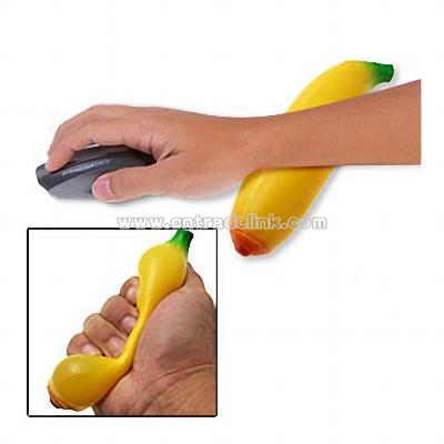 Banana Mouse Hand Wrist Rest Supporter Yellow