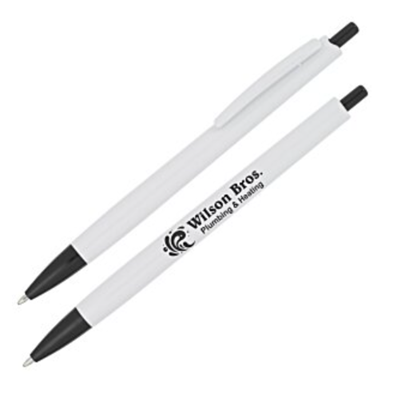 Bargain Writer Pen - White