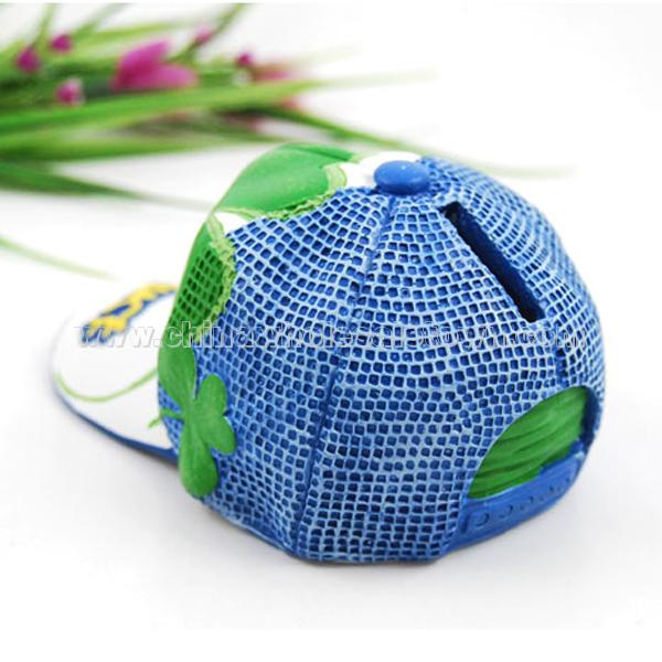 Baseball Cap Coin Bank