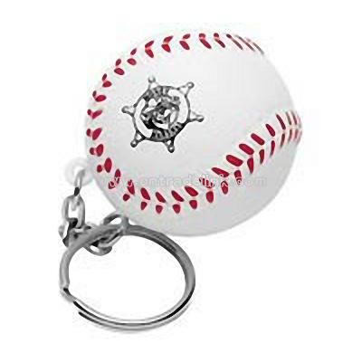 Baseball Key Chain Stress Ball