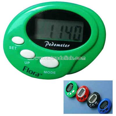 Basic cuff style pedometer with easy to read LCD