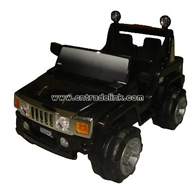 Battery Operated Ride-On Hummer Style Jeep